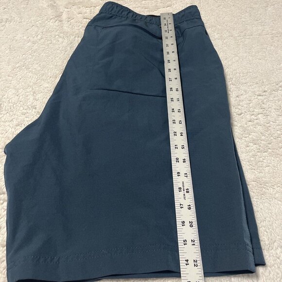 GERRY Men's Pull-On Trail Shorts Flat Front Stretch Blue - Size XXL - Picture 11 of 12